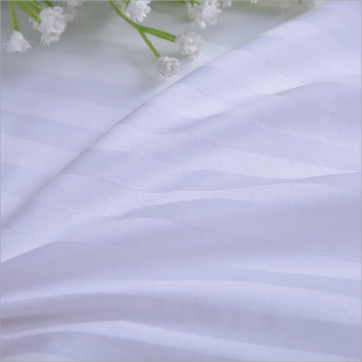 
60s pure cotton high thread count woven hospital hotel bed sheet fabric 