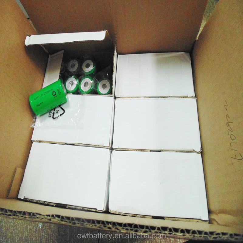 D9000 1.2v ni-mh Rechargeable Ni-mh Battery 9000mAh prismatic batteries