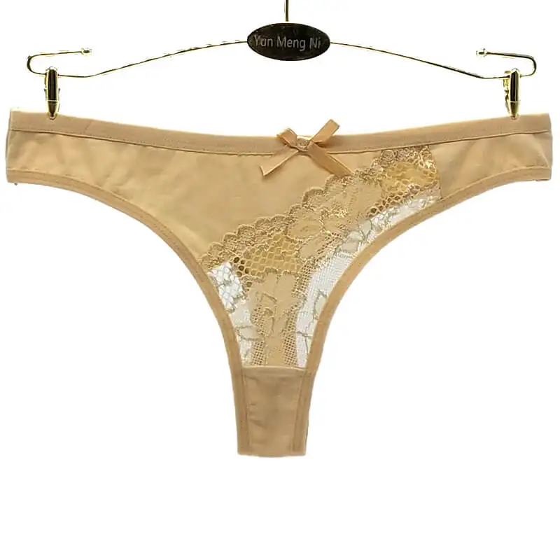 
Yun Meng Ni Sexy Underwear Ladies Underwear Sexy G-string T-back Panties Sexy Lace Thong Women Panties 
