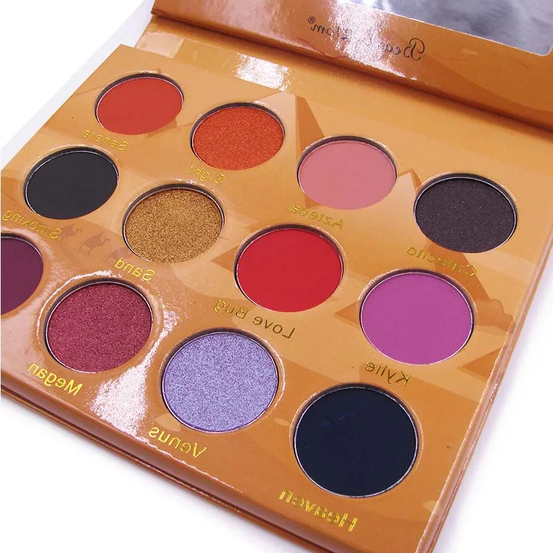 Color customized high pigmented eye shadow powder pigment eyeshadow glitter