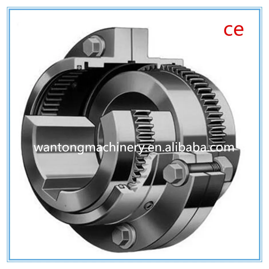Gear coupling drum barrel coupling