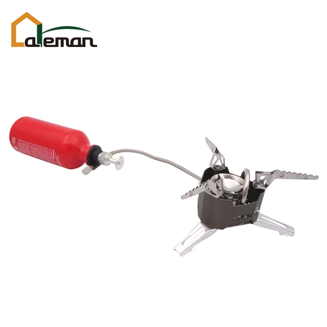 Multifuel Camping Gas Stove, Camping Gas/Petrol/Gasoline Burner with 500ml Fuel Bottle OEM Orders Accepted