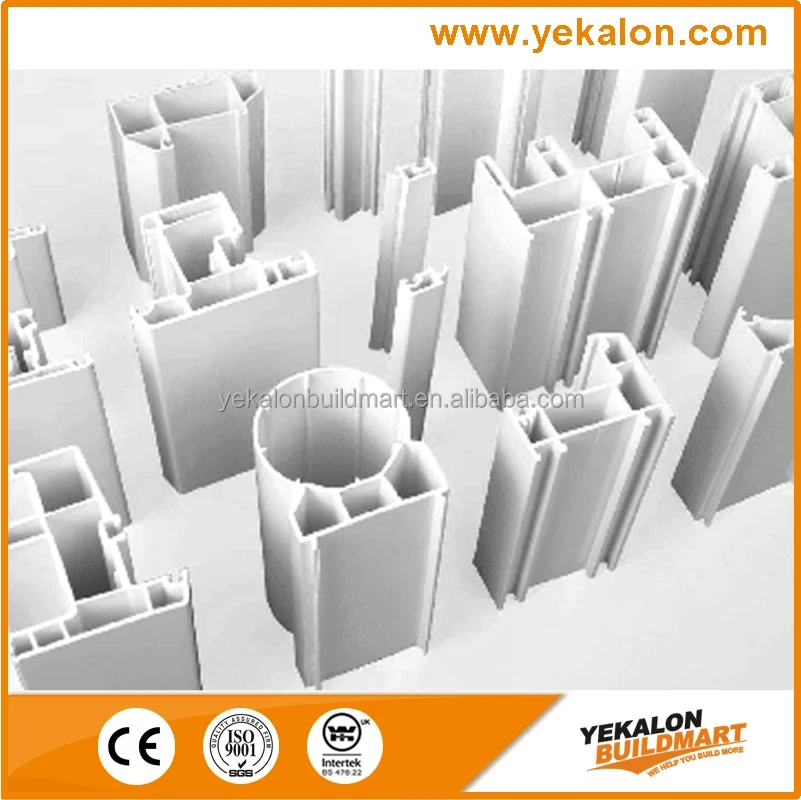 Yekalon Environmental UPVC window Casement pvc window profile