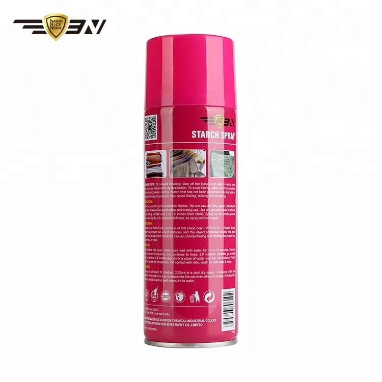 2021 Top-Selling Hotel Starch Spray, 3N High Quality Starch Spray for Clothes Ironing, Fresh Scent Spray Starch for Laundry