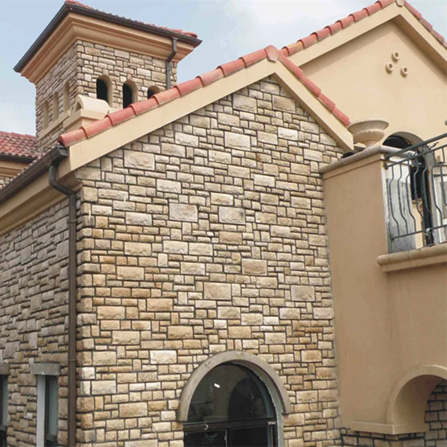 
Crushed Concrete Stones For Exterior House Wall 