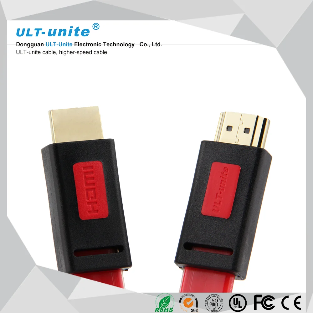 Цена по прейскуранту завода 10 Гбит скорость Передачи телеприставки 3d Кабель HDMI