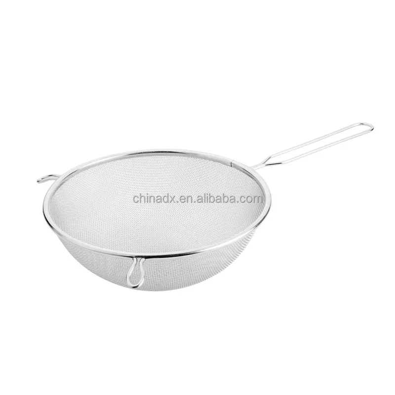 
stainless steel soup and milk strainer 