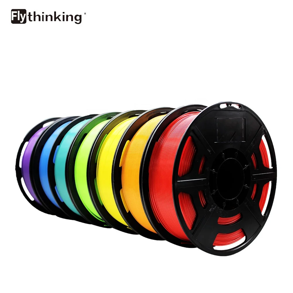 
1.75mm pla abs plastic filament black 1kg for sale 