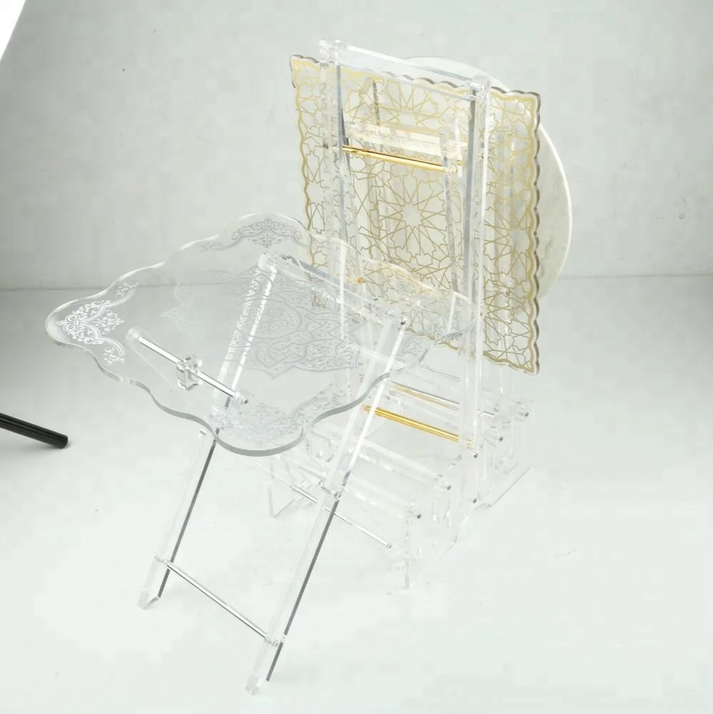 Acrylic a set foldable coffee table  home decoration