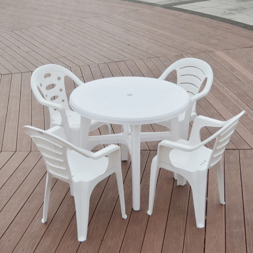 
High quality popular plastic garden chairs and tables 
