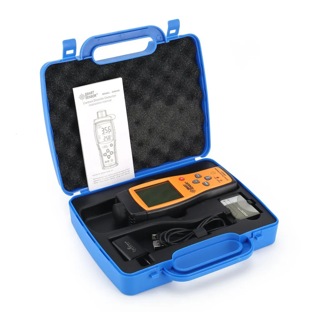 AR8200 Hot Smart Sensor CO2 Carbon Dioxide Gas Detector Meter