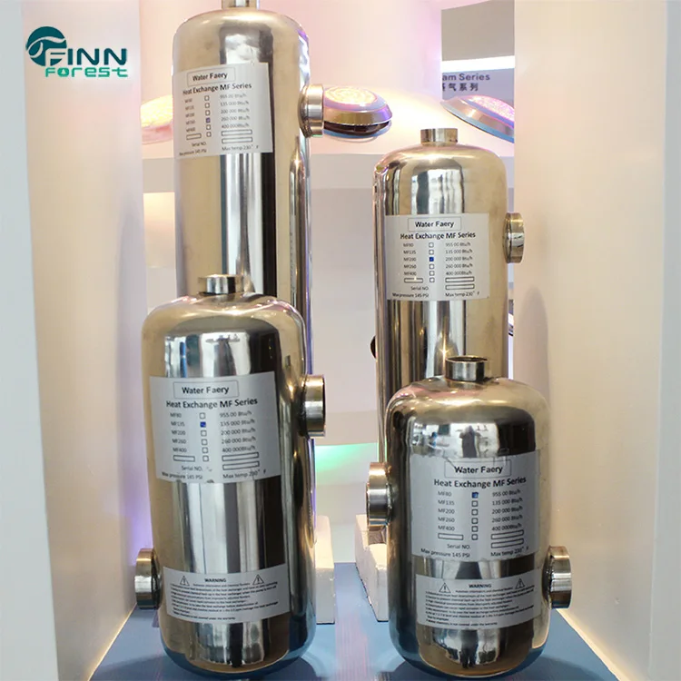 Stainless Steel Swimming Pool Water Heat Exchanger