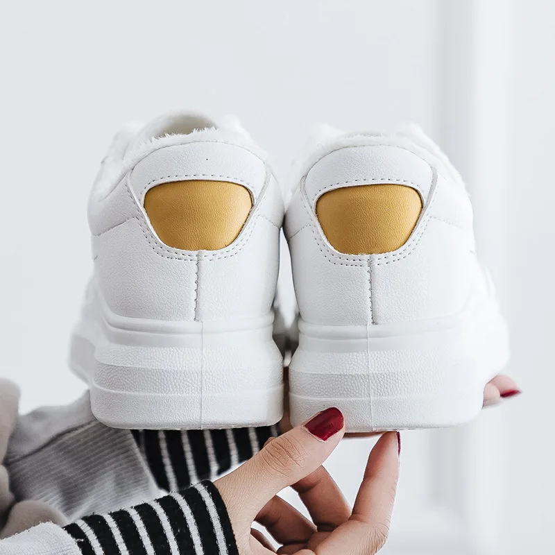 Low cut UP upper student winter shoes woman daily outdoor walking shoes factory price directly