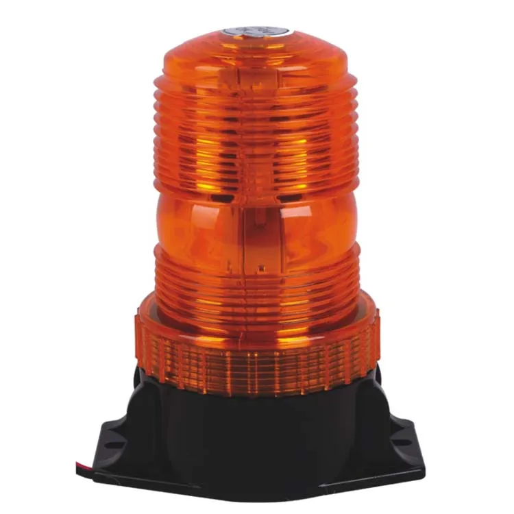 30 светодиодов, 10-110 В постоянного тока, Янтарный/желтый, 9 Вт, аварийное предупреждающее мигающее освещение для вилочного погрузчика