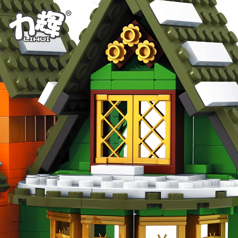 
New Design 860 PCS Building Blocks Toys DIY Doll House For Kids 