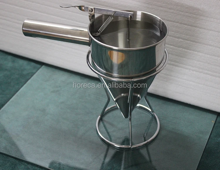 
Cooking equipment confectionery funnel stainless steel conical hopper 