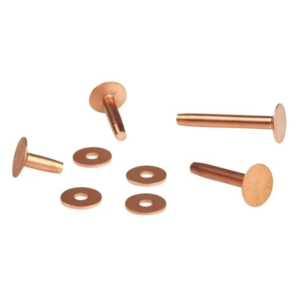 Copper Round Head Solid Rivets and Washers (60187823537)