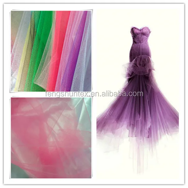Красочная нейлоновая Тюлевая ткань для Tutus