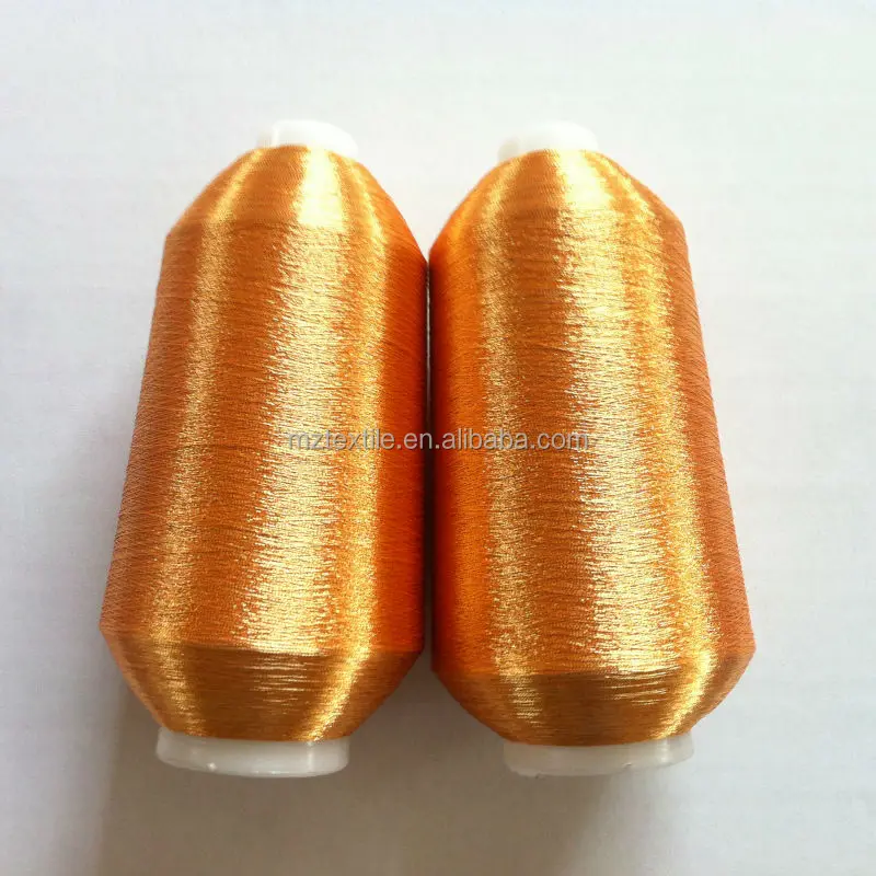 To Morocco Market Pure Gold MS Type Metallic Yarn For Embroidery