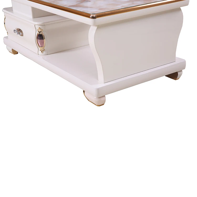 
custom classic vintage marble tops effect coffee table marble coffee tea table 