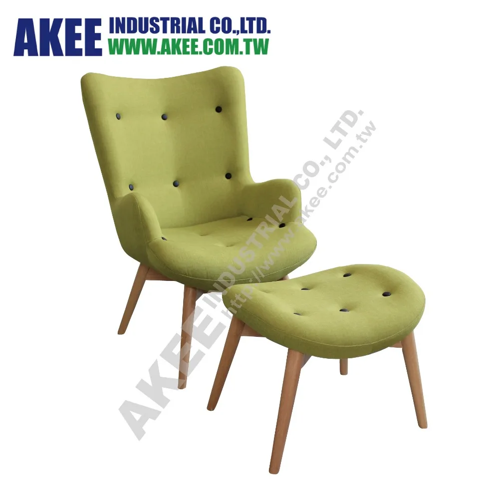 Good Vogue Modern Design Ash Wood Contour Feather stone chair for ottoman relaxing chair made in China relax luxury Chair office