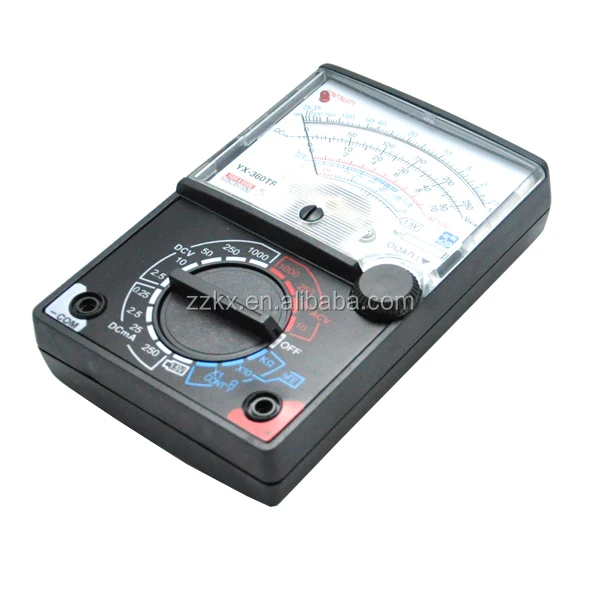 Analog Multimeter For Student Teaching Preferred With LED+Continuity Buzzer YX-360TRes