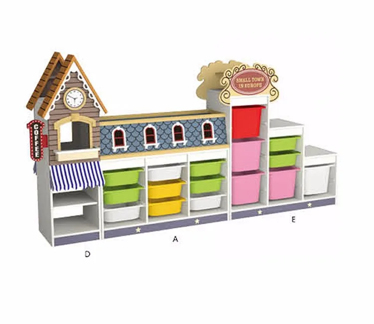 
JMQ-G239E Kid toy furniture shelves for daycare shelves for preschool toys furniture 