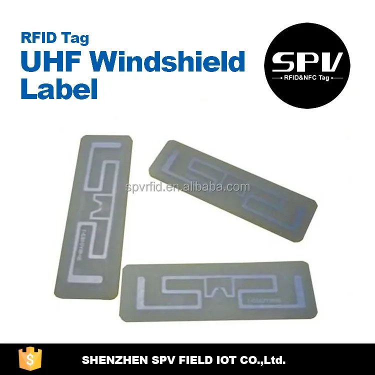 Модернизированный считывания RFID UHF лобового стекла этикетки для парковки и управления движением