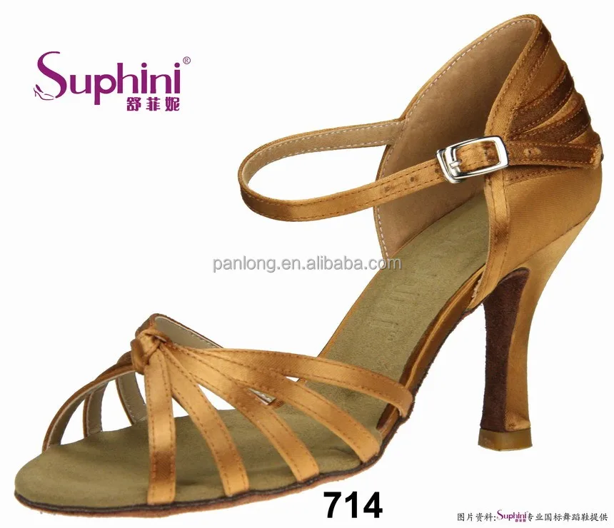 Профессиональный Сальса Suphini Латинской Полюс Танцевальная Обувь