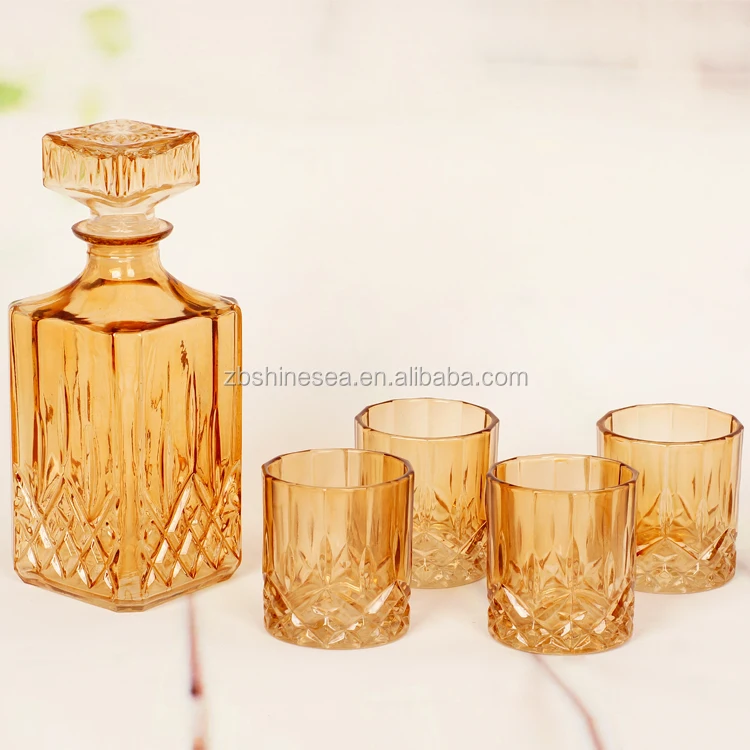
mini square glass whiskey bottle with gift box making machine 