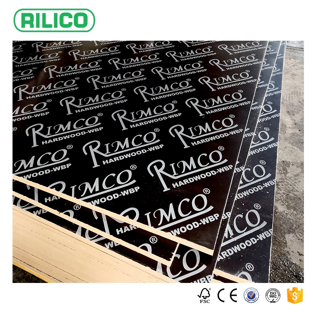 Poplar and Eucalyptus Combi Core Film Faced Marine Plywood for Construction