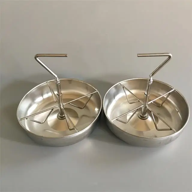 The size 25cm stainless steel piglet feeder trough for pig farm