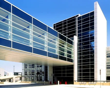 Imagery exposed and hidden frame aluminium curtain wall and facade double glazed