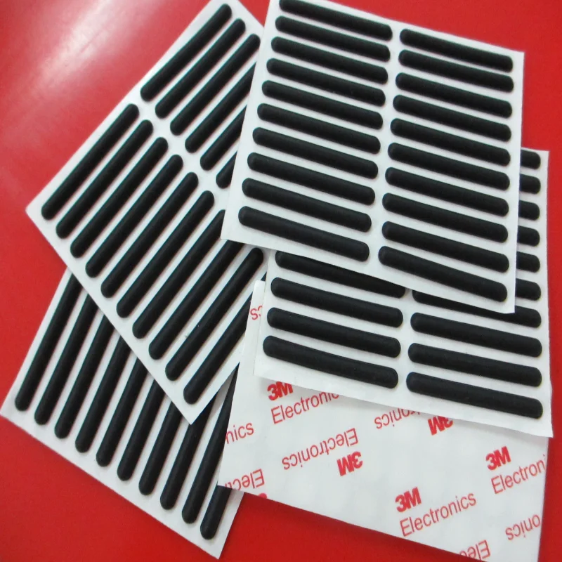 
Quality sticky Glue self adhesive silicone rubber feet for medical use 