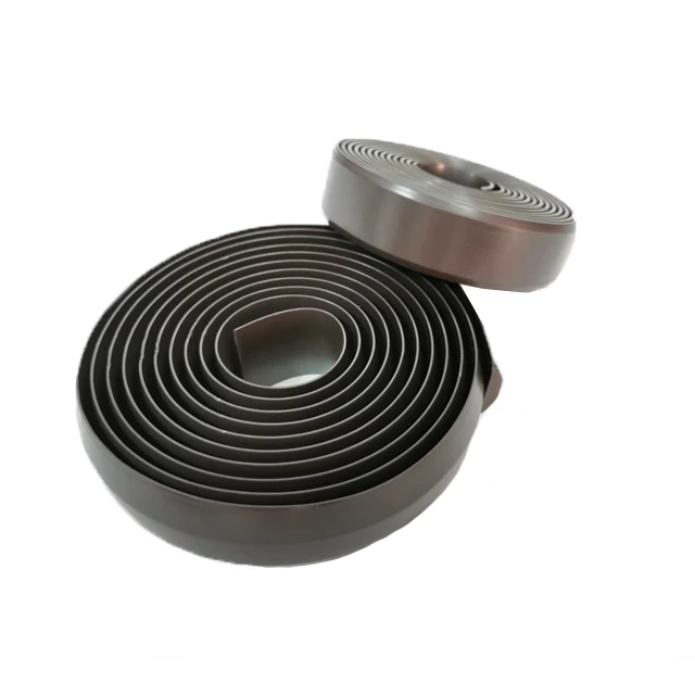 Magnetic navigation strip for cleaning robot