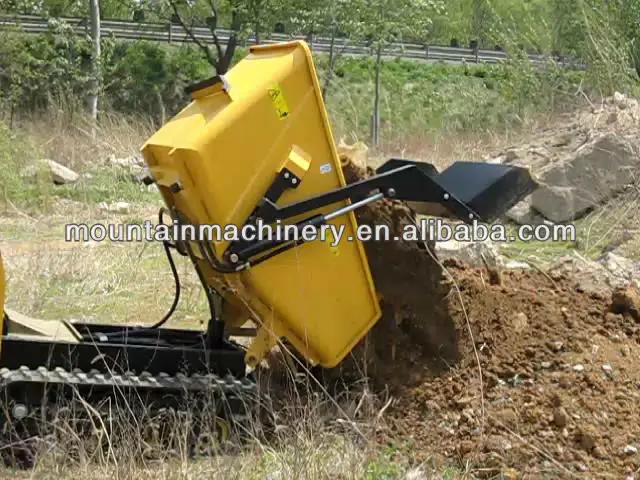  Передний гусеничный привод бетонная Багги Power Buggies для продажи мини-погрузчик бензиновый двигатель 5 км/ч