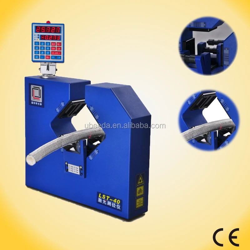 precise online two axis laser diameter meter for 40mm