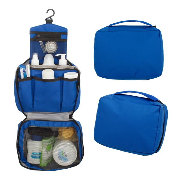 Hanging Travel Toiletry Bag Organizer Hygiene Dop Kit with Hook Accessories Bathroom Makeup cosmetic bag for Men and Woman