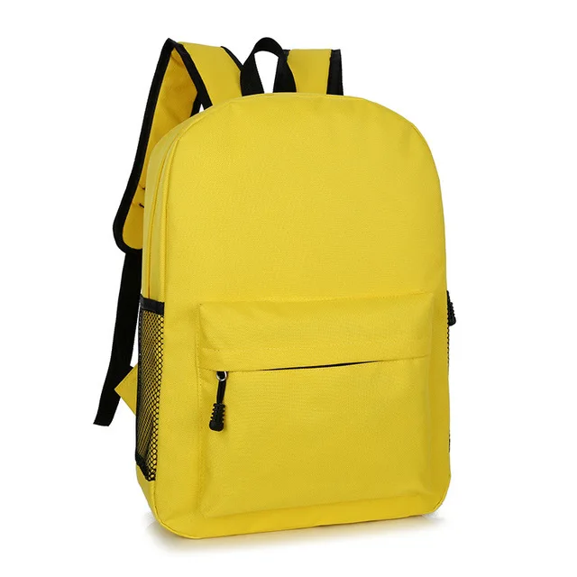 Fashion Candy Color Canvas School Backpack