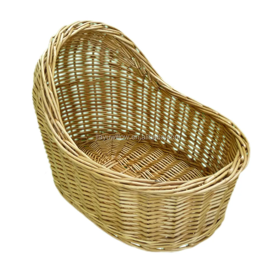 Honey Wicker Baby Shower Maternity Gift Storage Display Basket