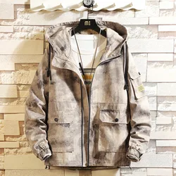 china factory man designer camo yellow light casual jacket