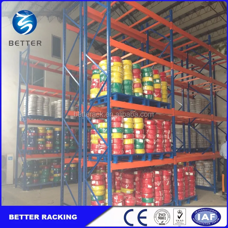  Оцинкованная сверхпрочная металлическая стойка для хранения поддонов