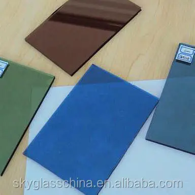 
Supply low price 5mm 6mm 8mm tinted tempered glass for sliding doors 