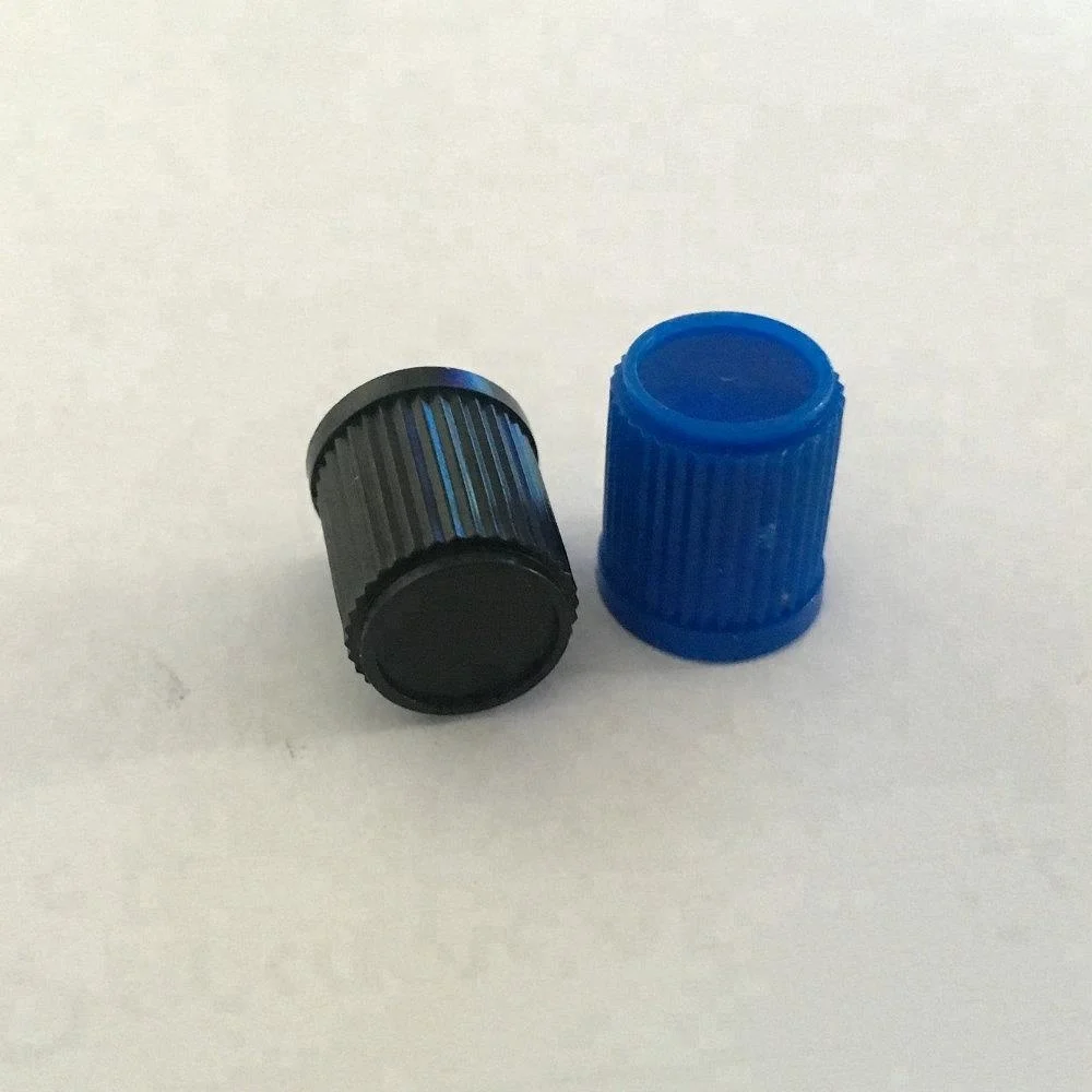 
Tyre valve cap .plastic ,blue cap 