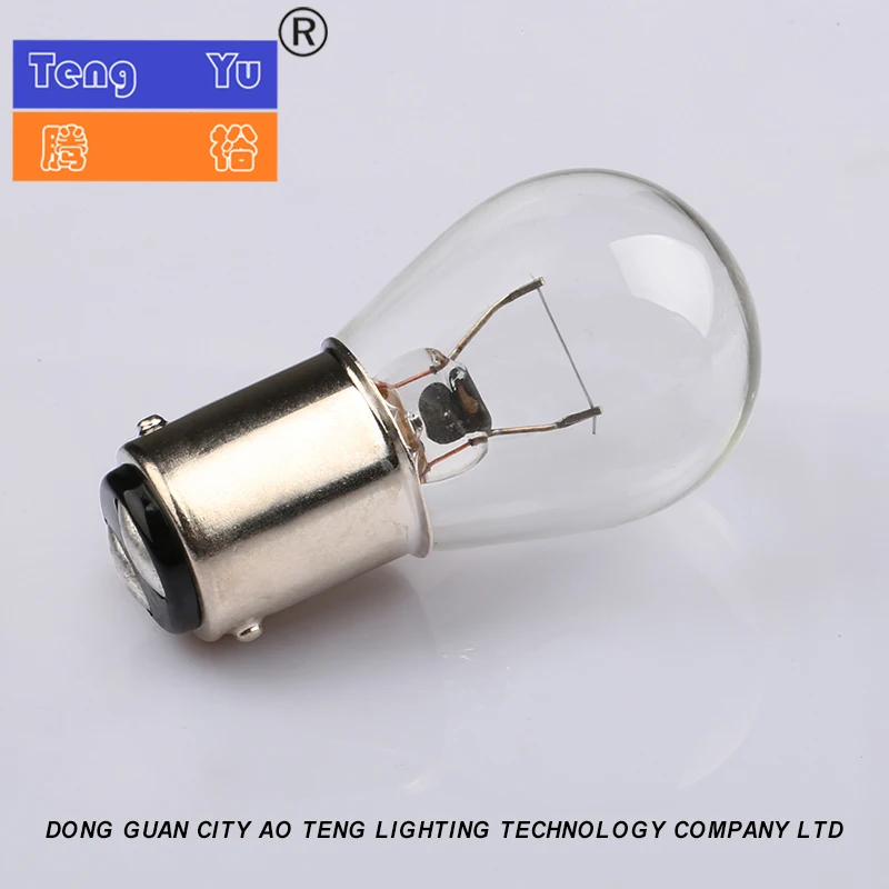 S25 Bay15d incandescent bulb 12v 21/5w auto/motorcycle indicator bulb