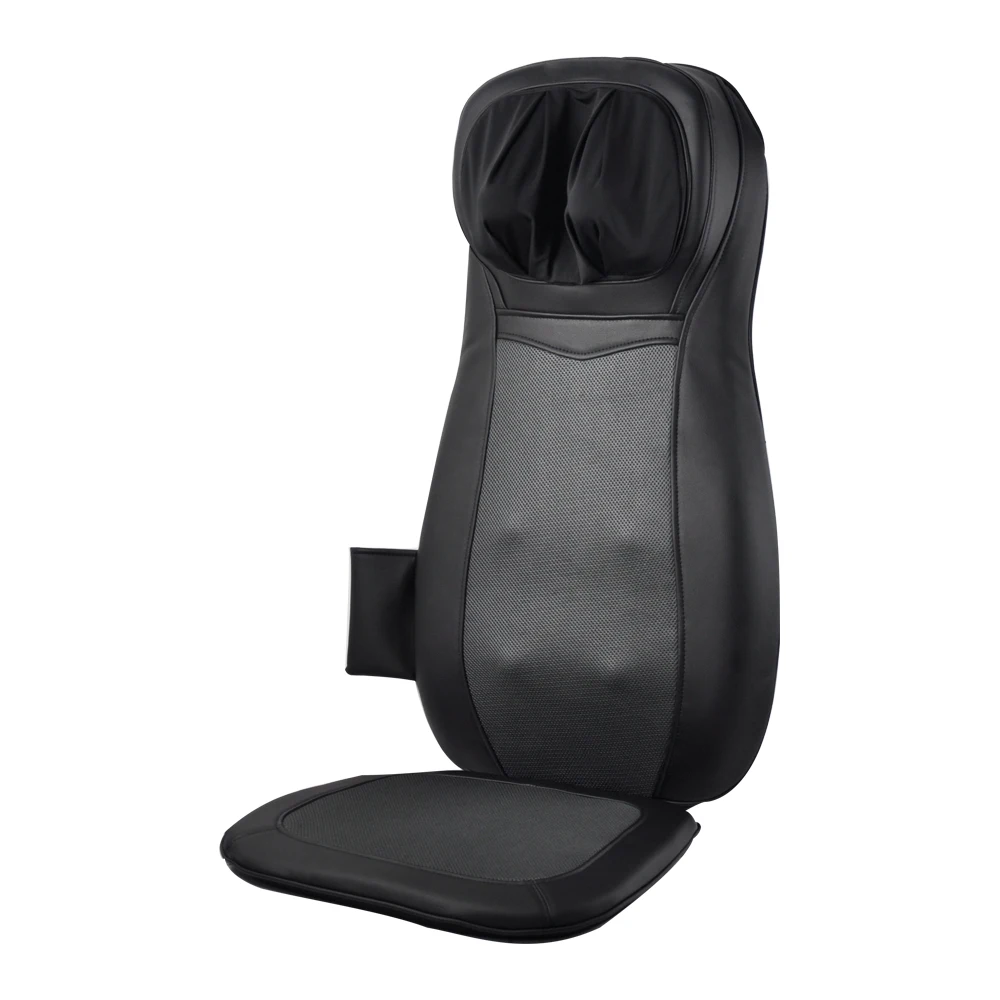 
Массажная подушка для шеи и спины Shiatsu с функцией нагрева и 3 массажными моделями, роликовый и Разминающий, гарантия один год 