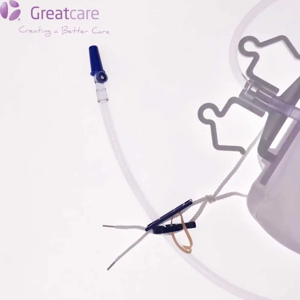 
Greatcare Medical 400ML Disposable portable Adult urine meter drain bag 