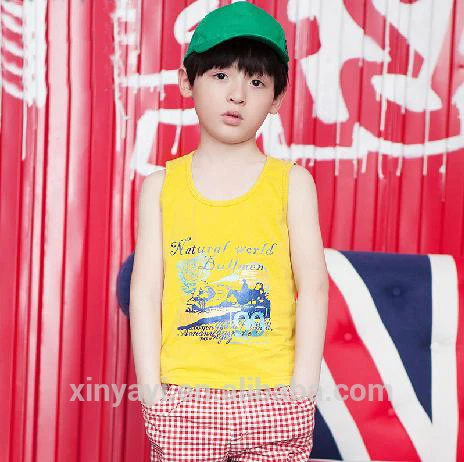 Мода печать детская одежда оптовая продажа childen бутик одежды жилет в китае