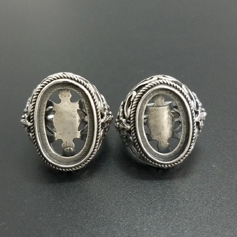 Spanking black opal gemstone silver jewelry 925 sterling silver ring handmade Jewelry Rings