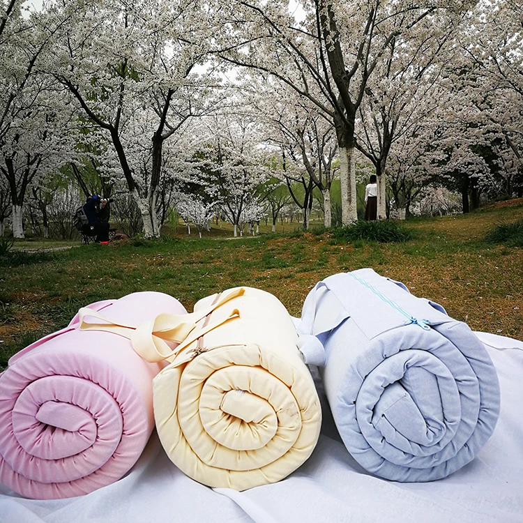 New designs pink travel folding kids mattress